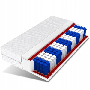 Materac 15cm pocket 9 stref METIS DoubleHARD